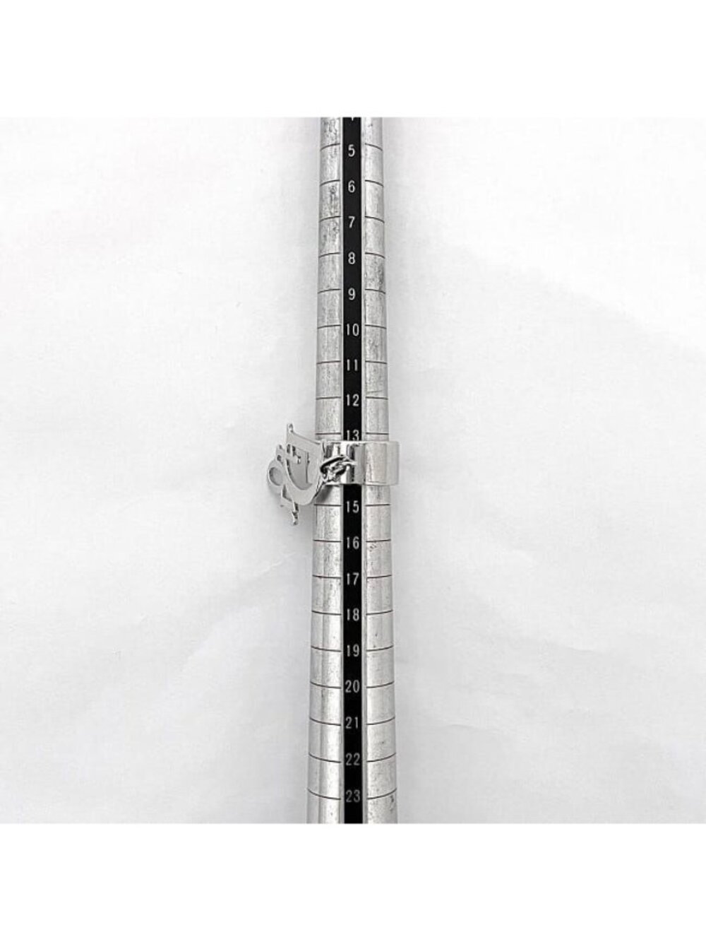 Dior Logo Ring Silver Metal - Picture 9 of 10